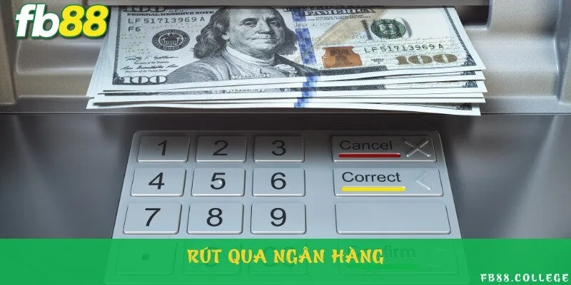 Các bước rút thưởng qua tài khoản ngân hàng trực tuyến
