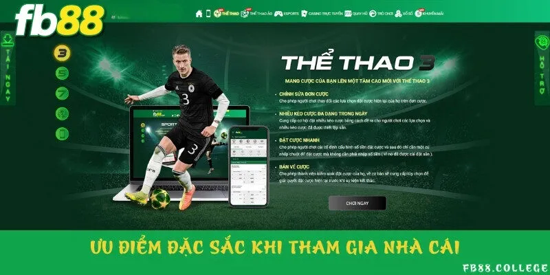 Tổng hợp những ưu điểm vượt trội của nhà cái đến từ châu Âu